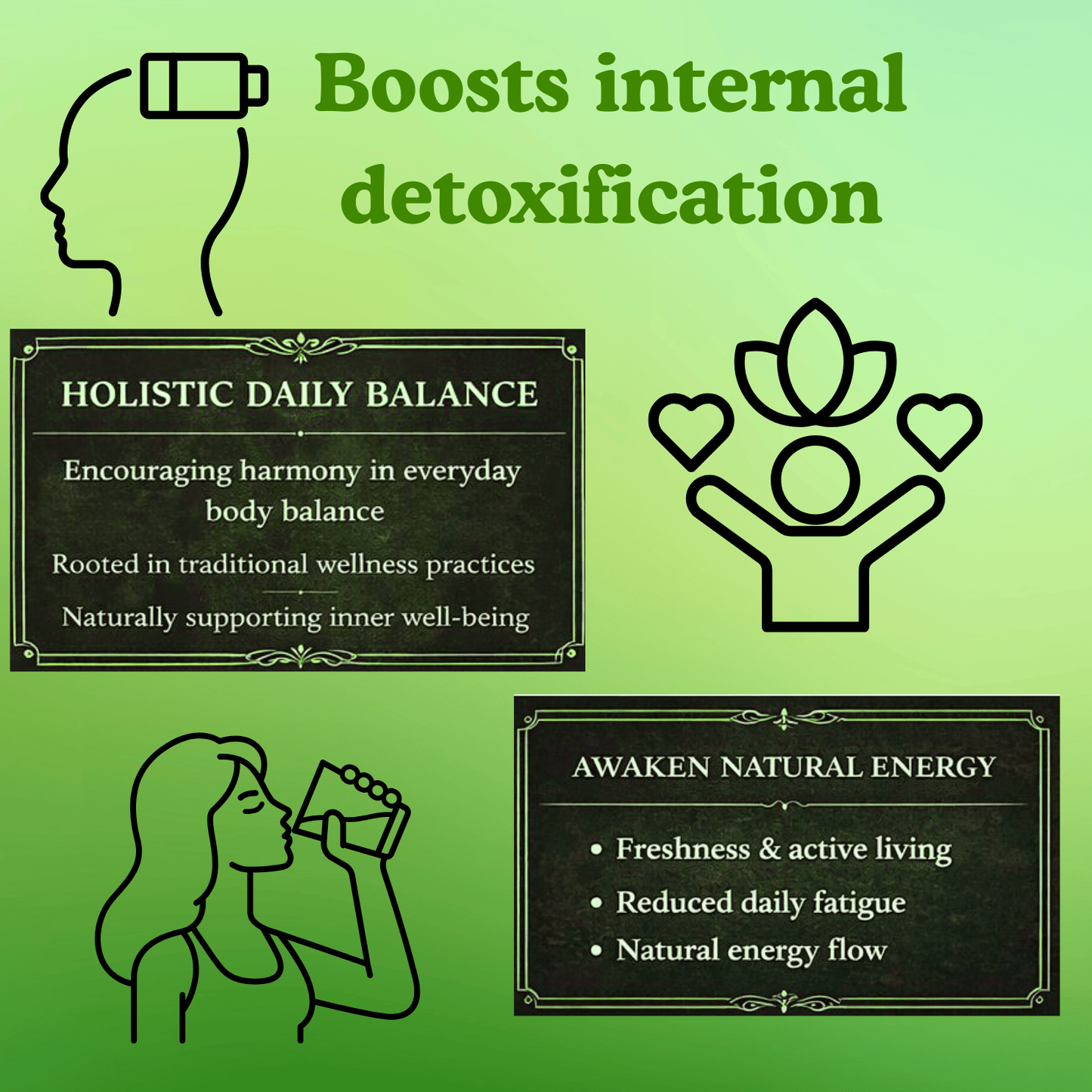 Detox Glass - Body Detox Wooden Water Glass (100% Natural Neem Wood)