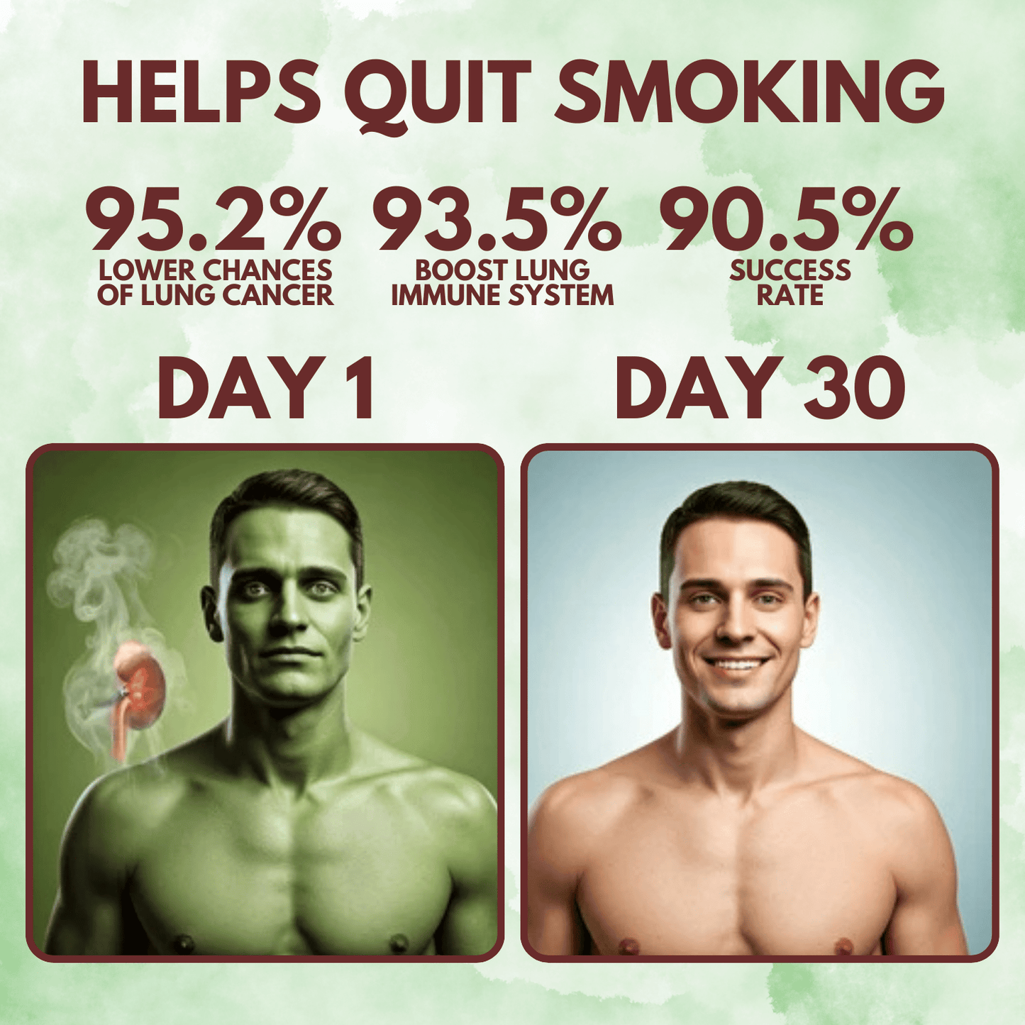 SmokeShield™️ - Herbal Detox Patches for Breathing Relief & Lung Protection (Pack of 40)