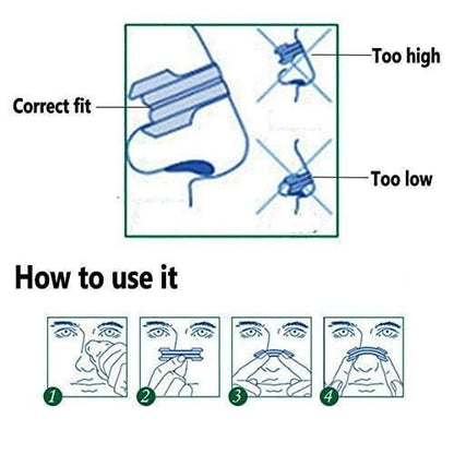 EasySleep - Sleep Promoting and Anti Snoring Nasal Strips (Pack of 6/10/20)