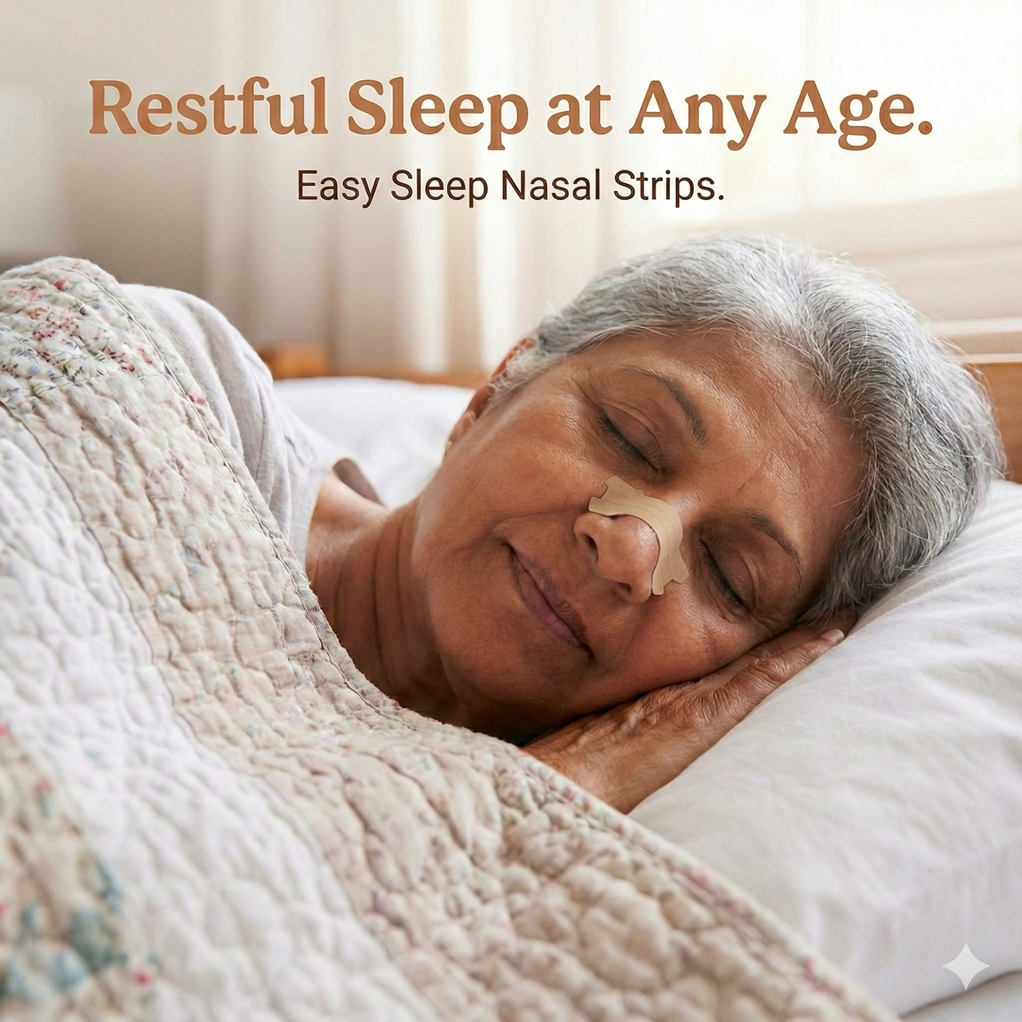 EasySleep - Sleep Promoting and Anti Snoring Nasal Strips (Pack of 6/10/20)