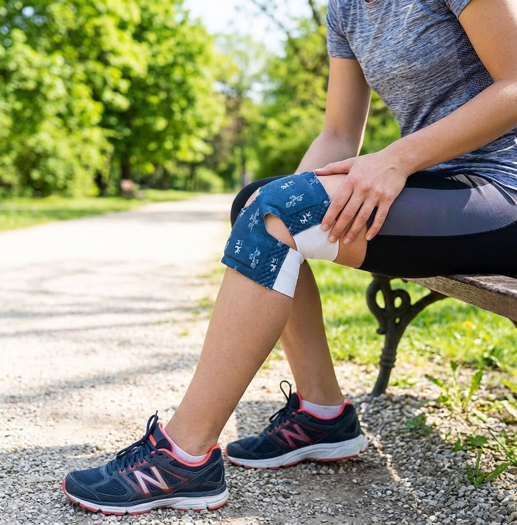 KneeRelief -  Instant Relief Herbal Warm Knee Pad (100% Natural)