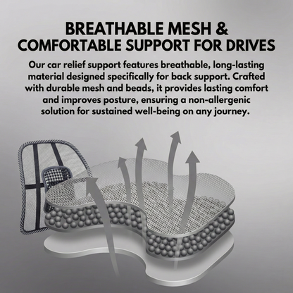 Car Back Seat Supporter Lumbar Chair